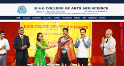 Desktop Screenshot of ksgcollege.com